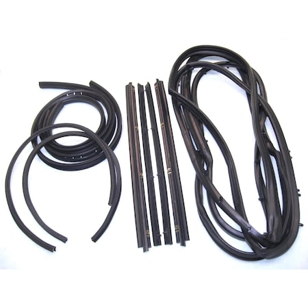 Fairchild Industries Kd2013 - 1976-1986 Jeep Cj7 Belt, Channel, Seal Kit KD2013